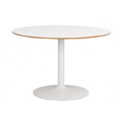 RO Fusio Dining Table Round 1 White